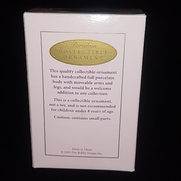 Police - Porcelain Occupational Collectible Ornament - Picture 3 of 5